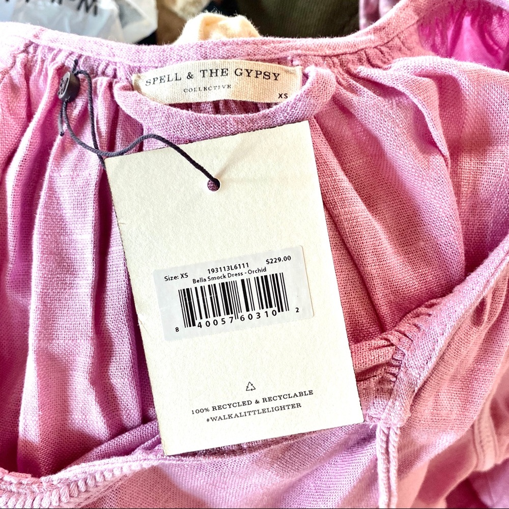 🔴SOLD🔴 NWOT Spell Bella Smock Dress - Picture 7 of 9